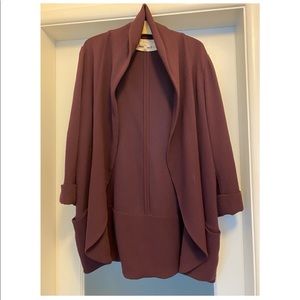 Aritzia Wilfred Chevalier Burgundy Size: 8